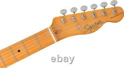 Fender Squier Electric Guitar 40th Anniversary Telecaster Satin Vintage Blonde