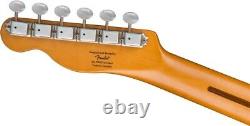 Fender Squier Electric Guitar 40th Anniversary Telecaster Satin Vintage Blonde