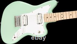 Fender Squier Electric Guitar Mini Jazzmaster HH In Surf Green with Maple Neck