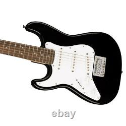 Fender Squier Mini Strat Left Handed Electric Guitar, Black (NEW)