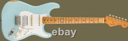 Fender Stratocaster Electric Guitar Limited Vintera Road Worn 50s HSS Sonic Blue