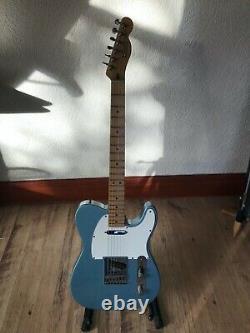 Fender Telecaster electric guitar MIM, hard case, new strings, y/tube, free p+p