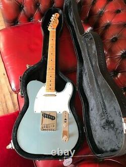 Fender Telecaster electric guitar MIM, hard case, new strings, y/tube, free p+p