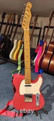 Fender Vintera'50s Telecaster Electric Guitar Fiesta Red
