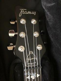 Framus Panthera Supreme Pro Series Teambuilt 2020 Nirvana Black Gibson strings