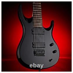 G4M 529 Electric Guitar 7-String Jet Black