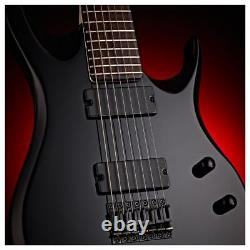 G4M 529 Electric Guitar 7-String Jet Black