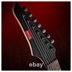 G4M 529 Electric Guitar 7-String Jet Black