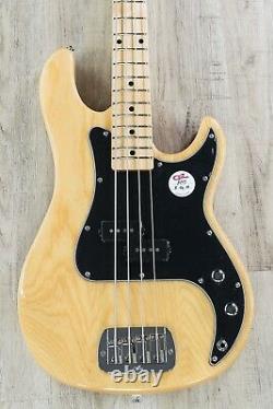 G&L Tribute LB-100 4-String Electric Bass, Maple Fingerboard Natural