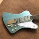 Gradient Blue Firebird Style Electric Guitar 6 Strings Top Quality
