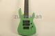 Green 8 String Electric Guitar H H Pickups Rosewood Fingerboard Maple Neck