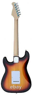 Groove TM Brand Electric Guitar, Double Padding Bag, 14 Colors (Free Ship USA)