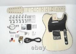 HSTL 19100S Complete No-Soldering 12-String Electric Guitar DIY Kit, S-S Pickups