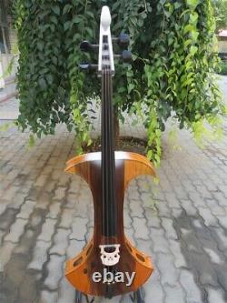 Hand made SONG Maestro white swan Electric cello 4/4, Solid wood #14302