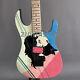 Handcrafted Paint 6 String Electric Guitar Floyd Rose Bridge Basswood Body