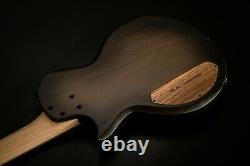 Handmade Custom Electric Guitar One Piece Body 7Strings Brown Burst/ Les Paul