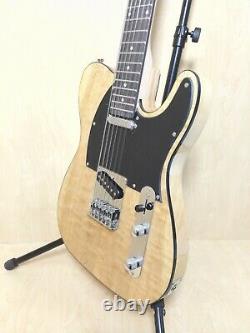 Haze 12-String Electric Guitar, S-S Pickups, Gloss Natural Quilted Top. 100BNA 12S