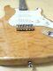 Haze 12-String Electric Guitar, S-S-S Pickups, Gloss Natural Quilted Top. HSST 10S