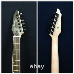Haze-6FF Low Gloss Natural Oil, Fanned-Fret, 6-String Electric Guitar+Free Gig Bag