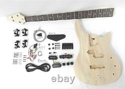 Haze HSE4 19100 No-Soldering Design 4-String Electric Bass Guitar DIY Kit