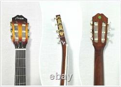 Haze Semi-hollow Body Nylon String Electric Guitar, Piezo Pickups+Bag MRC602FHCEQ