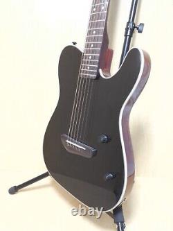 Haze Solid Mahogany Electric Guitar, Active Piezo Pickup, Locking Tune. MRE600EQBK