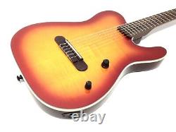 Haze Solid Mahogany Electric Nylon String Guitar, Active Piezo Pickup. MRC601EQCS