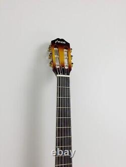 Haze Solid Mahogany Electric Nylon String Guitar, Active Piezo Pickup. MRC602FHC
