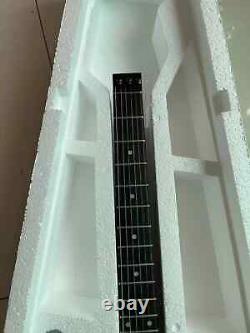 Headless Electric Guitar, Mahogany Body, Rosewood Fretboard, White, 6-string