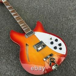 High quality 12 String Electric Guitar, Ricken 360 Electric Guitar, Cherry red