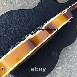 Hofner Sunburst Flame Maple vintage 4 strings BB2 Electric Violin bass Guitar