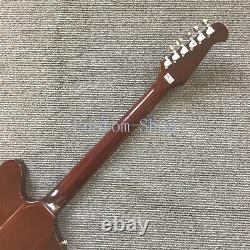 Hot Sell Brown Gradient 1 Electric Guitar Single Pickup Inversion String
