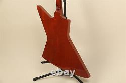 Hot Sell Brown Pattern Finished Electric Guitar Fingerboard Inlaid High-end