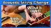 How To Change Acoustic Guitar Strings For Beginners The Best Way It S Easy