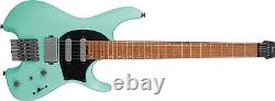 Ibanez Q54 Headless Electric Guitar Sea Foam Green Matte