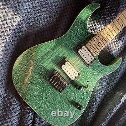 Ibanez RG421MSP-TSP Electric Guitar Turquoise Sparkle