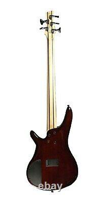 Ibanez Standard SR405EQM-DEB Dragon Eye Burst 5 String Electric Bass Guitar
