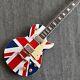 In Stock Brand New Rosewood Fingerboard 6 String British Flag Electric Guitar