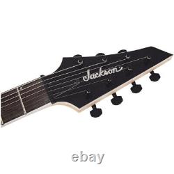 Jackson JS22Q-7 DKA Quilted Maple Electric Guitar, Trans Black Burst (NEW)