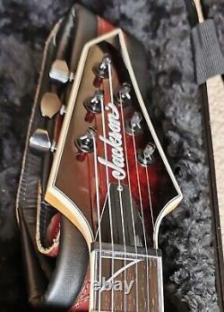 Jackson Monarkh Pro Series SC Electric Guitar trans dark red