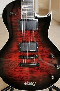 Jackson Monarkh Pro Series SC Electric Guitar trans dark red