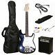 Jaxville Reaper ST Style Electric Guitar Pack with Amp, Gig Bag, Strings, Strap