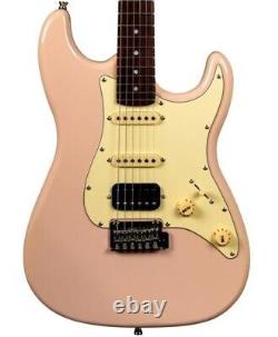 Jet JS-400 HSS Electric Guitar Shell Pink