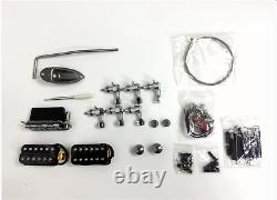 KOLOSS GT-4 Chambered Aluminum Body Electric Guitar DIY Kit Package