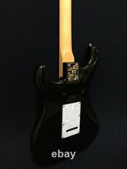 Kapok 4/4 Size Electric Guitar, S-S-S, Black +Free Gig Bag, Stray, Strings KA-ST/BK