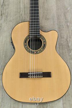Kremona Guitars Fiesta F65CW TLR Classical Acoustic Electric Guitar Nylon String