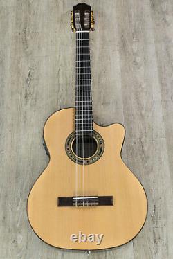 Kremona Guitars Fiesta F65CW TLR Classical Acoustic Electric Guitar Nylon String