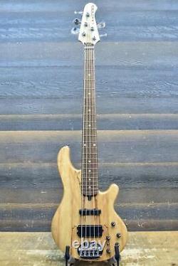Lakland Skyline 55-02 Deluxe Spalted Maple Top 5-String Electric Bass #181005357