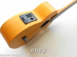 Lani LS55MOEQ Soprano Mango Electric Acoustic Ukulele inc Digital Tuner+ Pre Amp