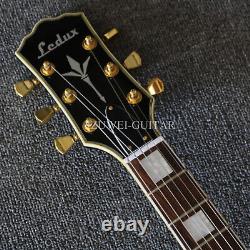 Ledux Standard 1 Electric Guitar 6-String HH Good Sound Pickups Gold Hardware